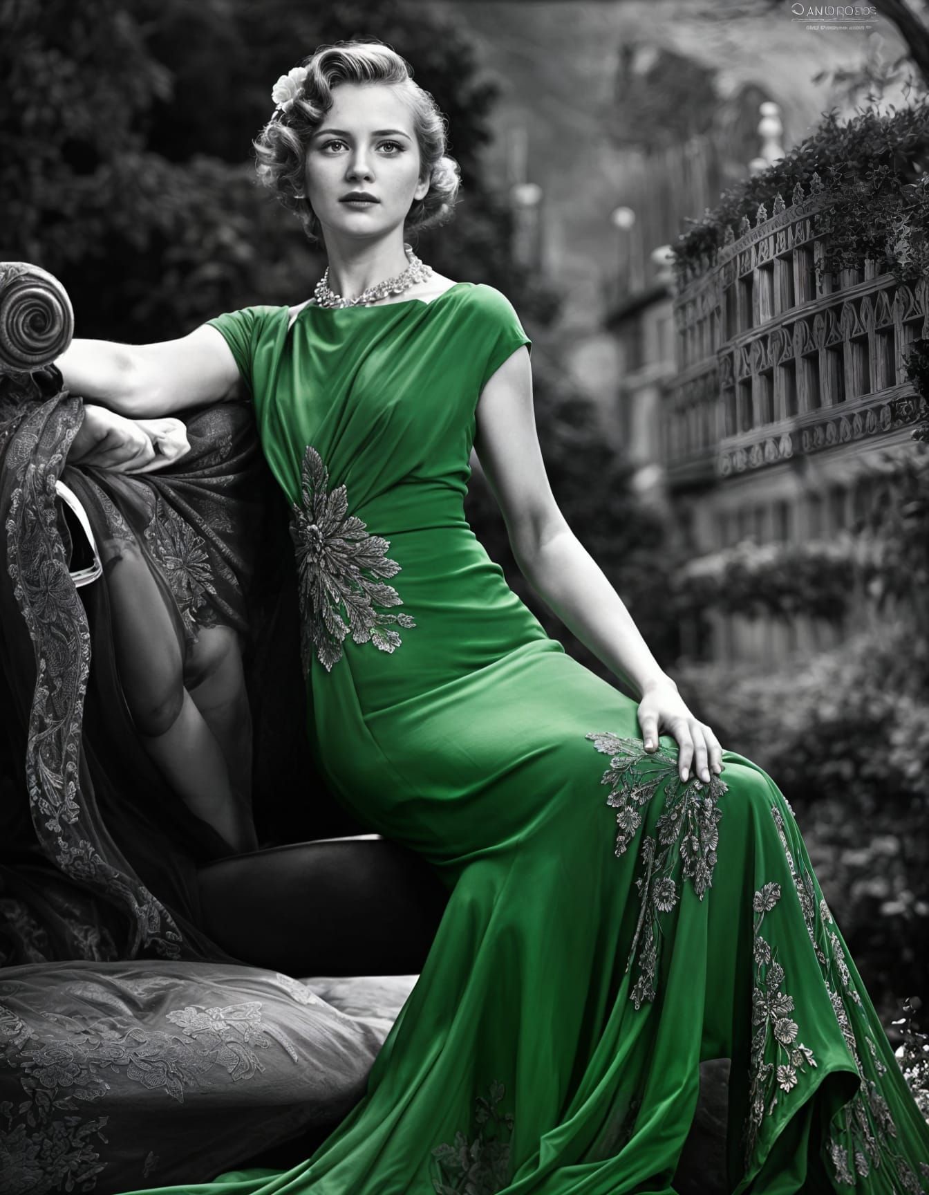 Monochrome Flowers in High Definition