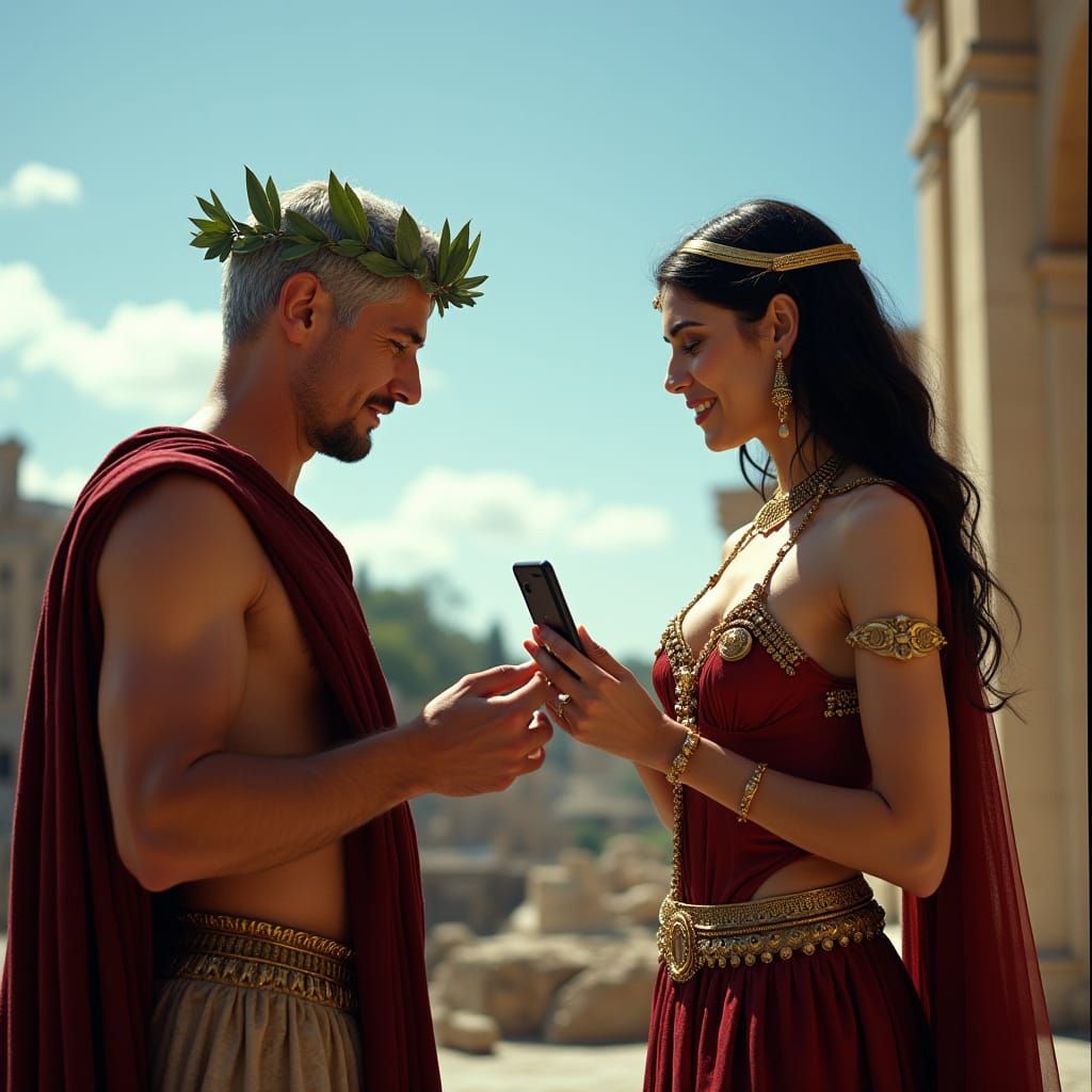 Ancient Egyptian Queen Meets Modern Times in a Cinematic Mas...