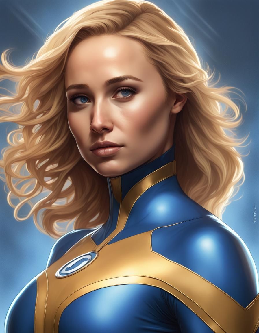 Hayden Panettiere as Sue Storm/Invisible Woman in Fantastic Four