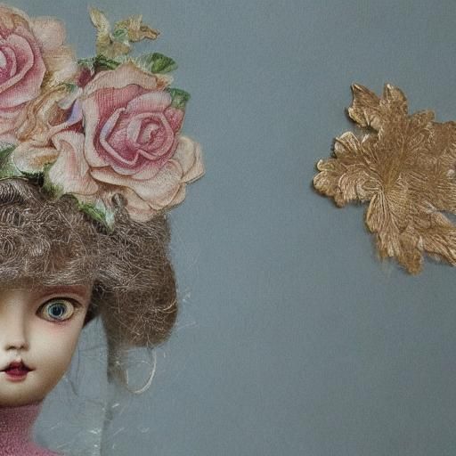 Unconventional Beauty: Surreal Portrait in Dutch Master Ligh...