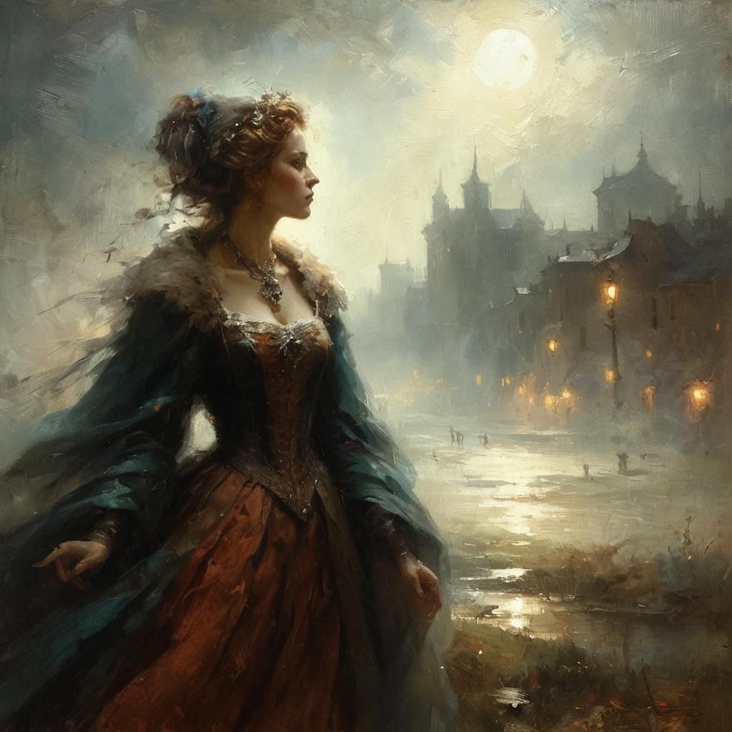 AI Generated Image of a Woman