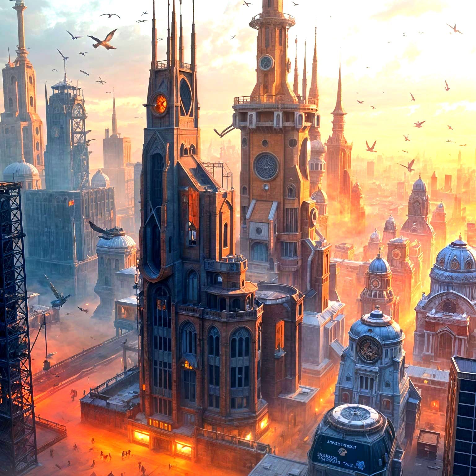 AI-Generated Digital Masterpiece