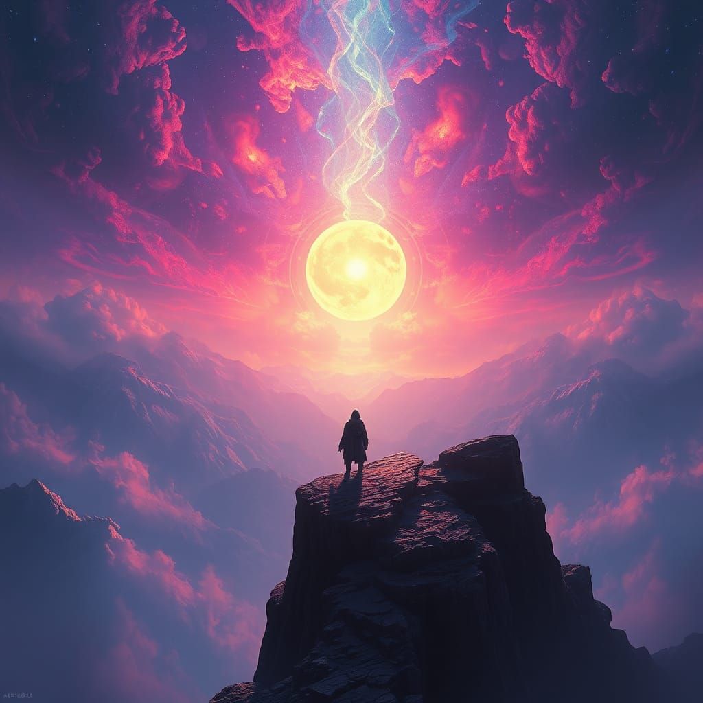 SoulFighter Unveiled: Ethereal Realm in Detailed Matte Paint...