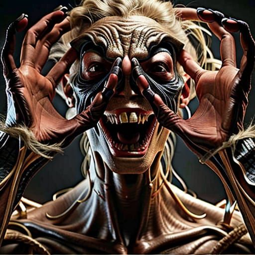 Monstrous Villain Emerges from Darkened Shadows