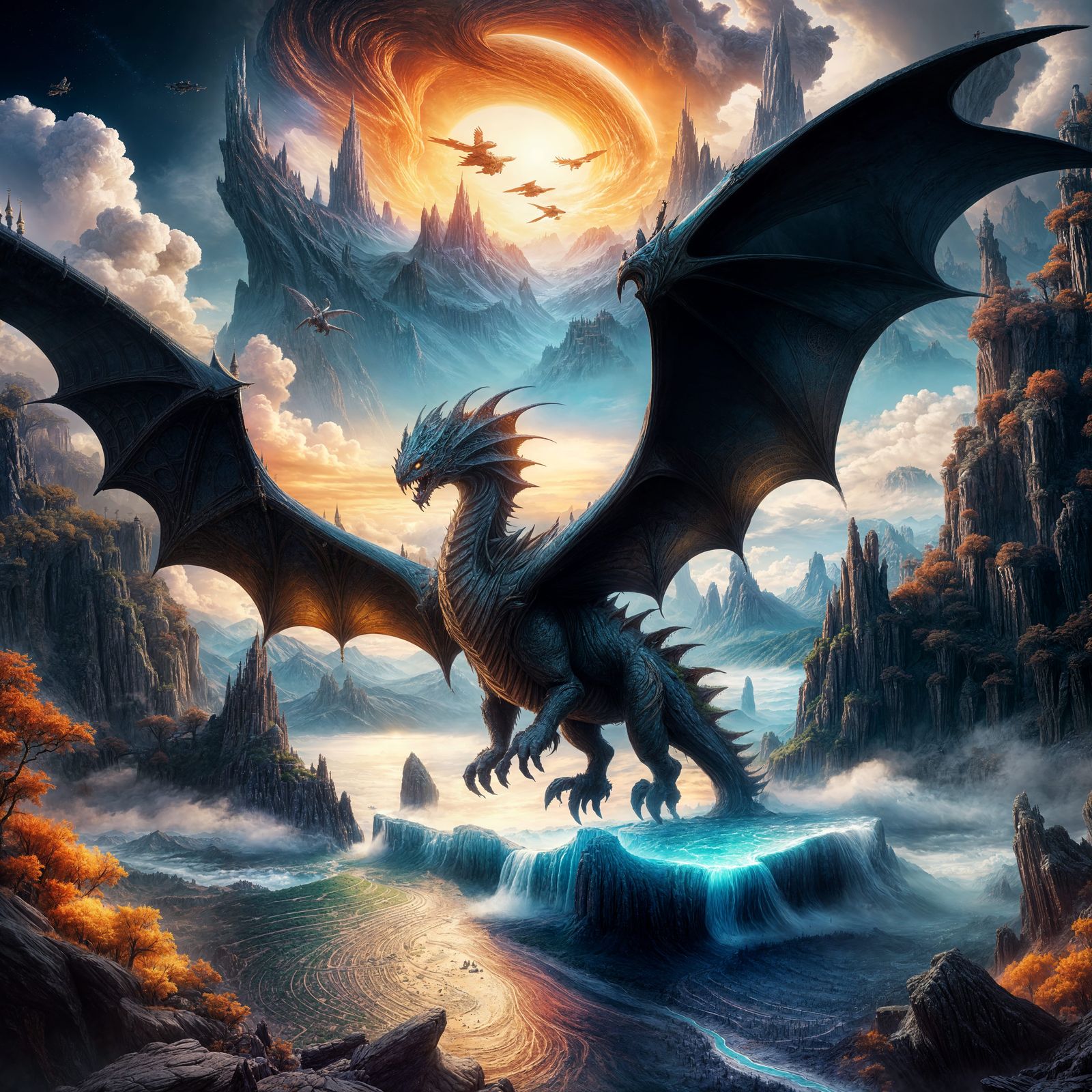 Detailed Matte Painting in Unreal Engine 5