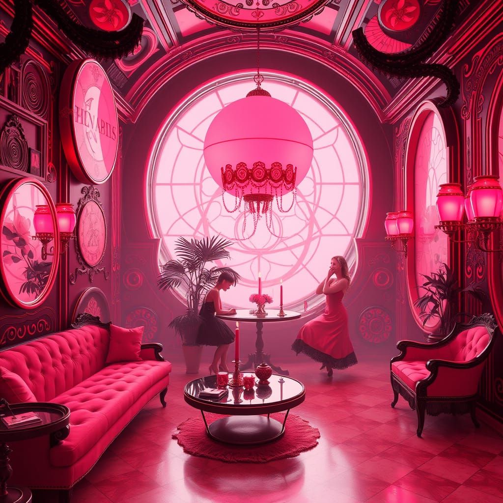 pink room