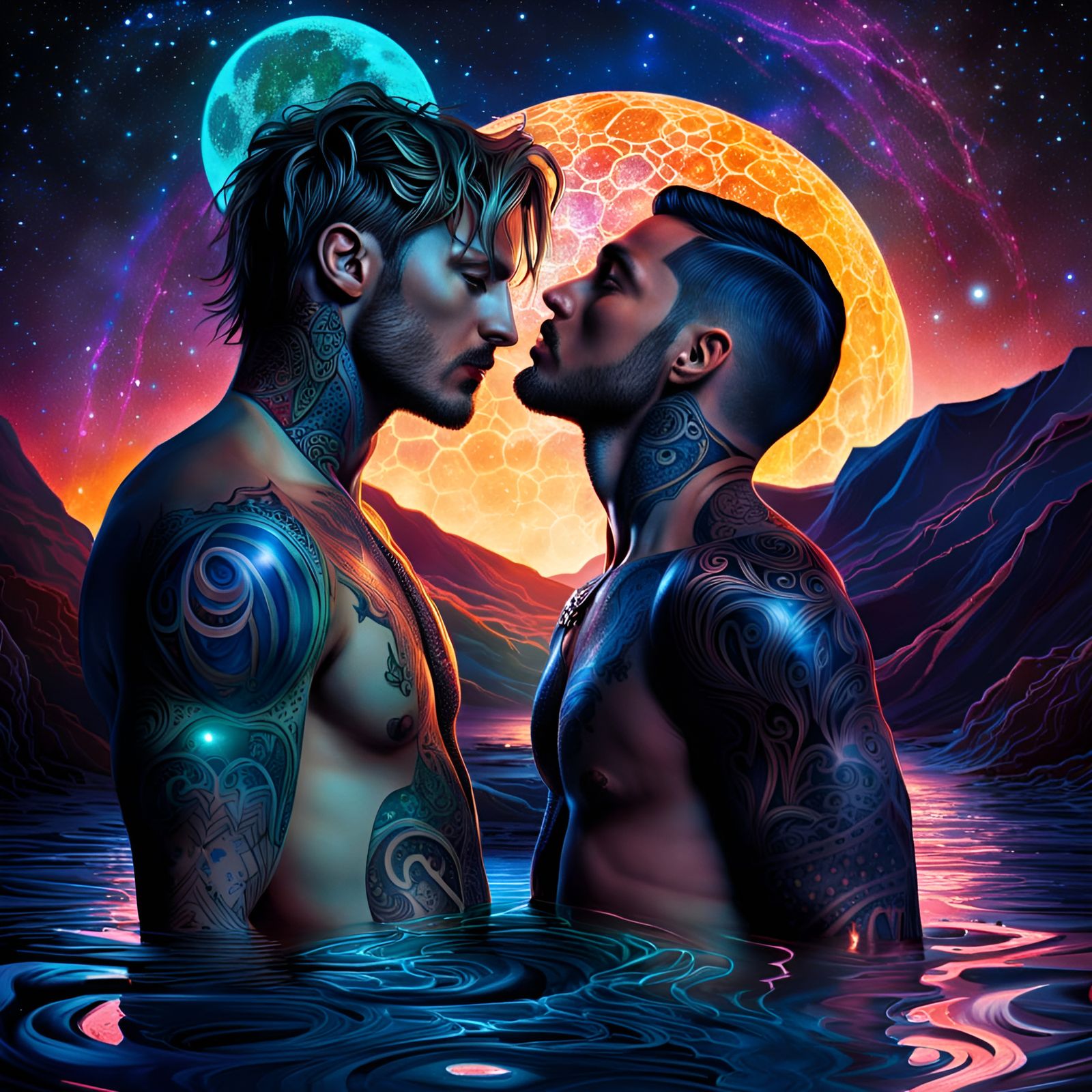 Space Marines on shore leave