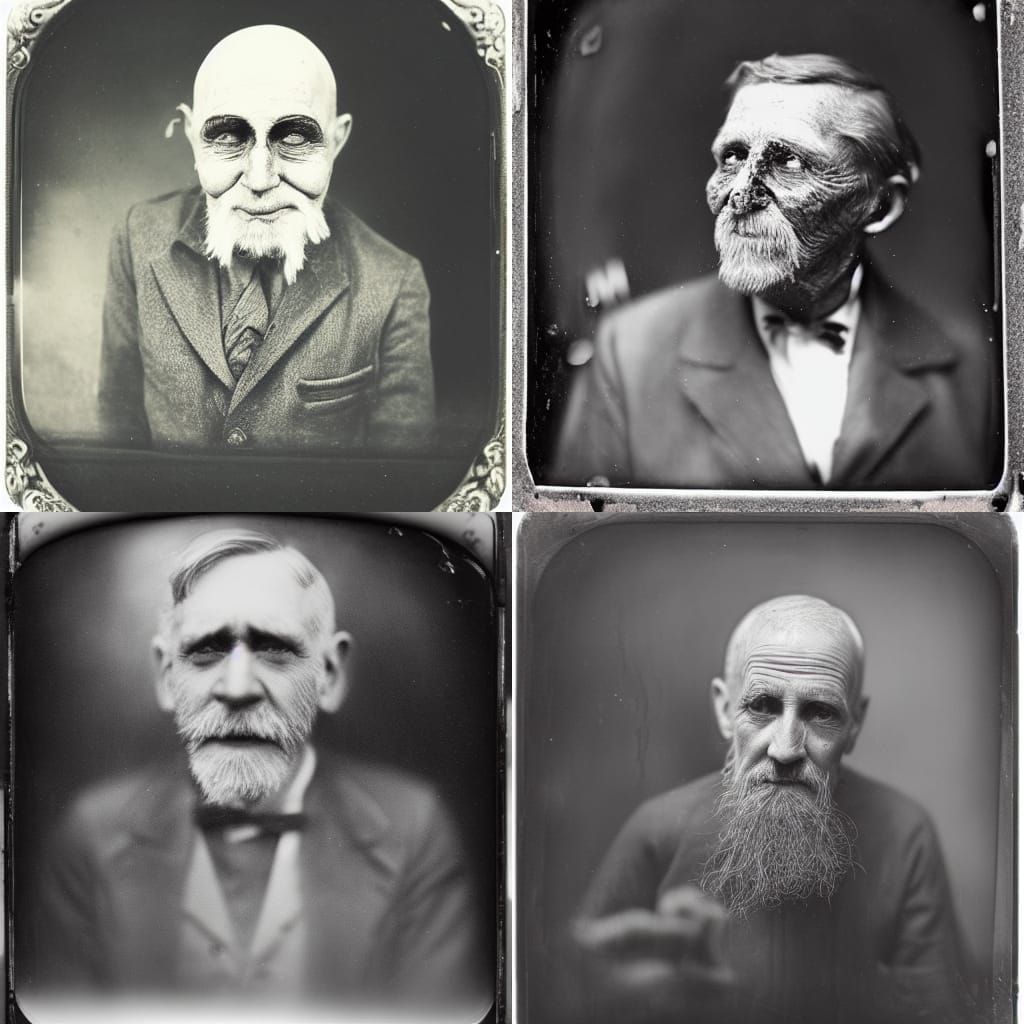 Nostalgic One-Eyed Man: Wet Plate Photography