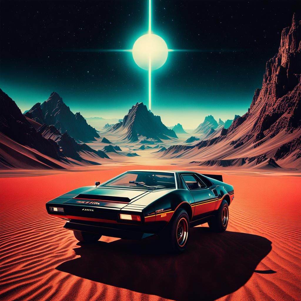 Vintage Atari Polaroid: Highly Detailed Digital Painting