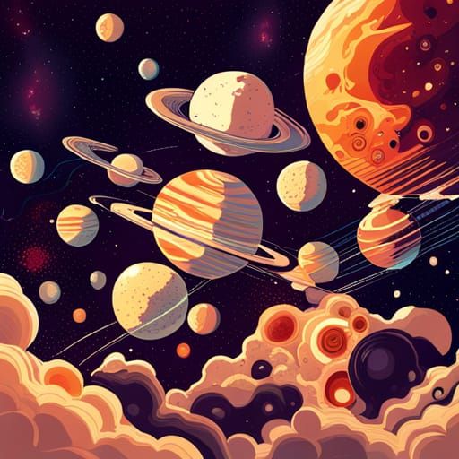 Hyperrealistic Planets in Detailed Galactic Space