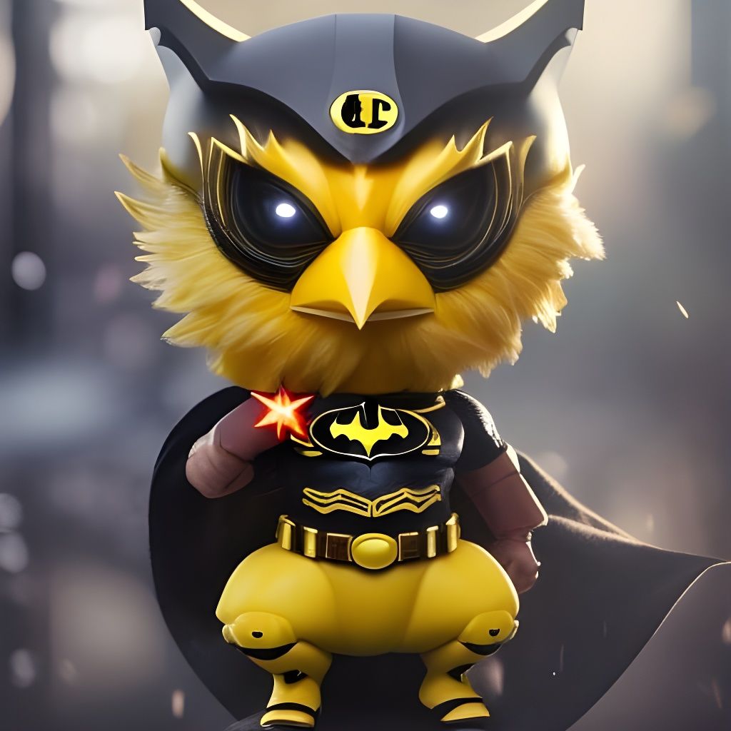 The Fowl Knight - telling villains to cluck off!