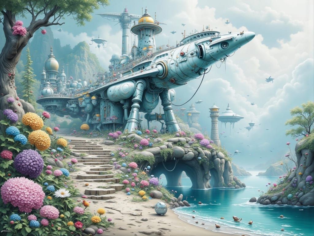 Cozy Pastel Teatime with a Serendipitous Kitty