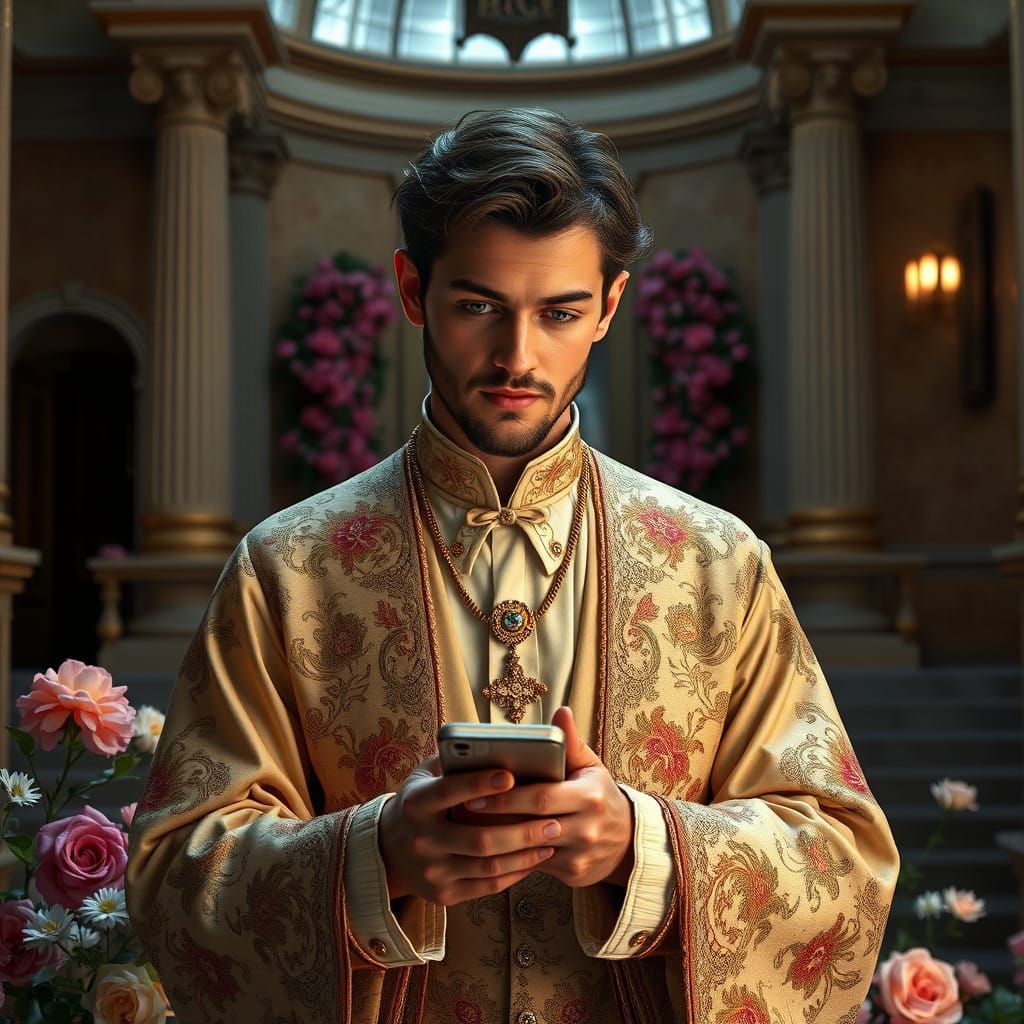 Royal Shepherd Prays in Breathtaking Greek Revival Setting