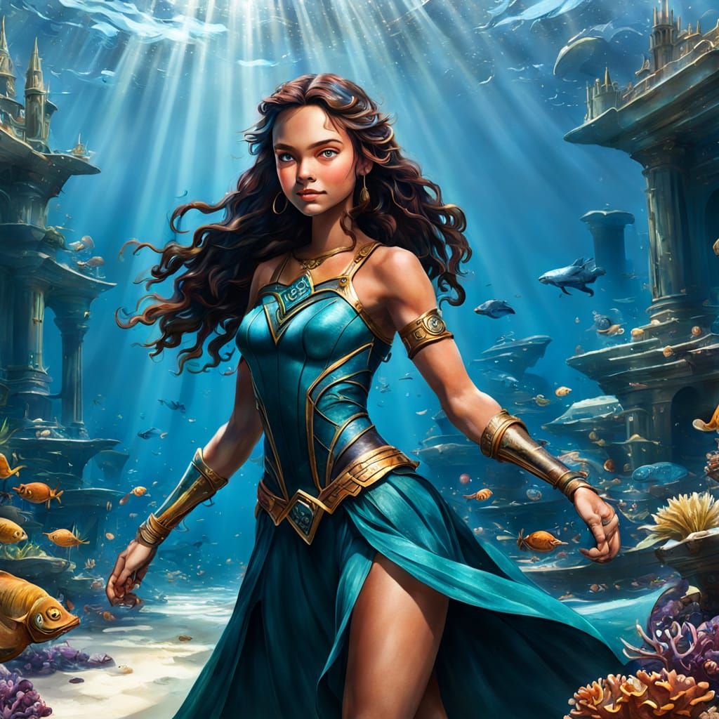 Enchanted Atlantis Underwater City