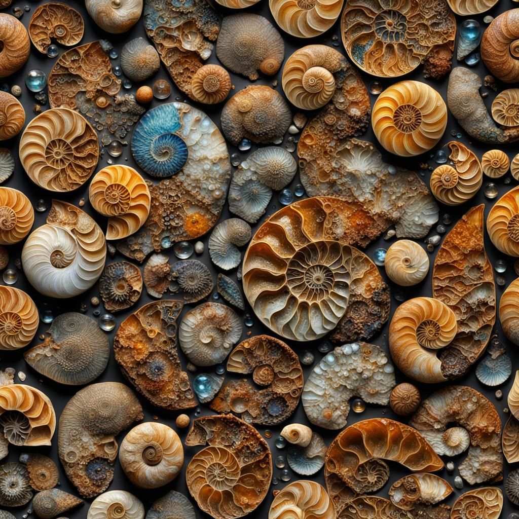 Ammonite Fossil (Nautilus)