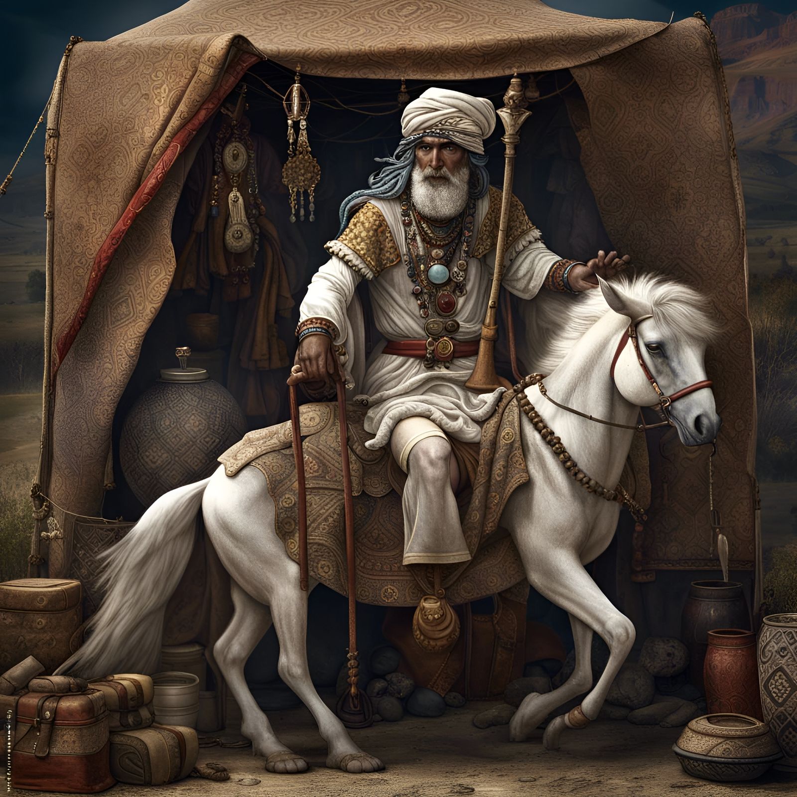 A Persian Mystic who follows the Esoteric teaching of Mithras