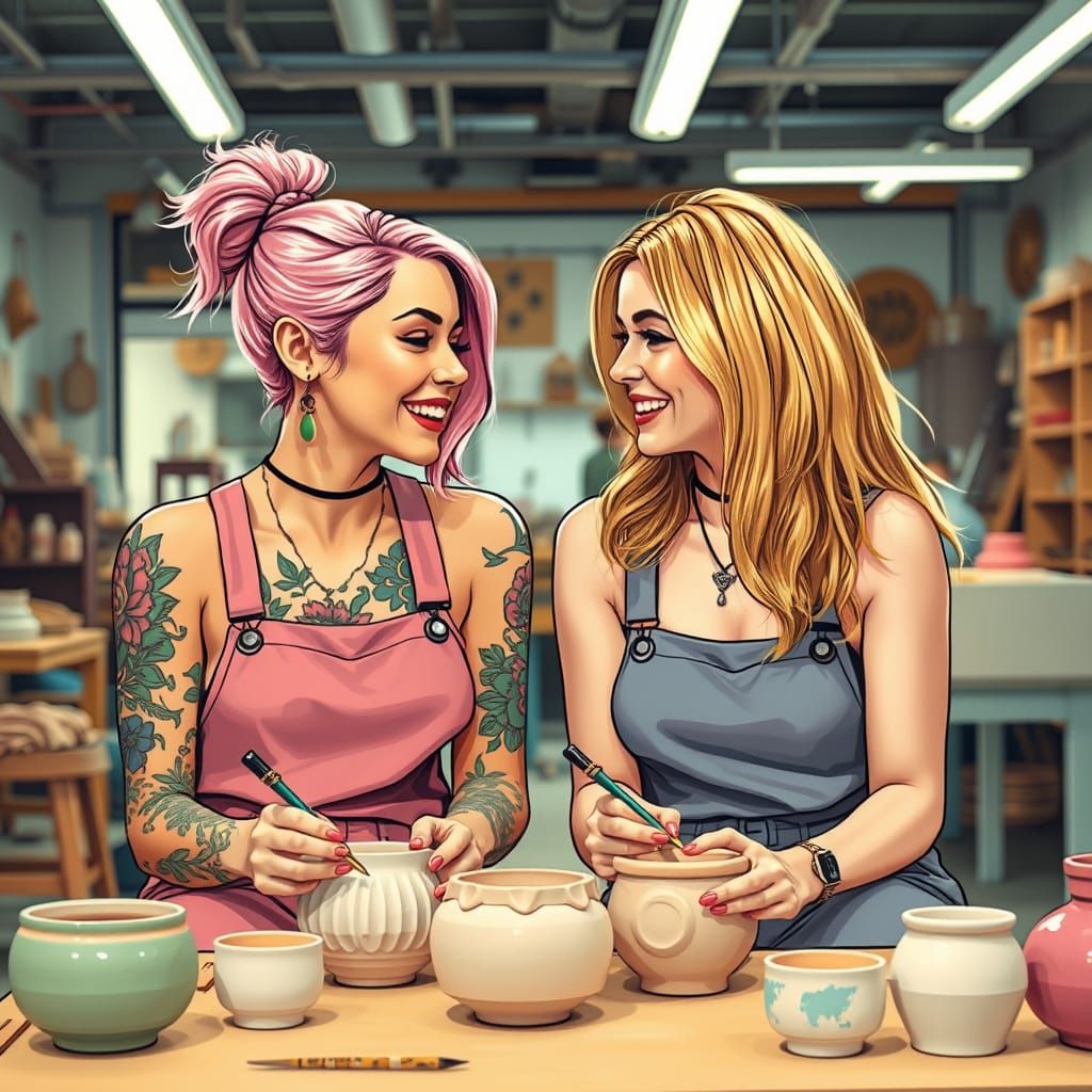 Women's Creative Connection in a Maker's Space