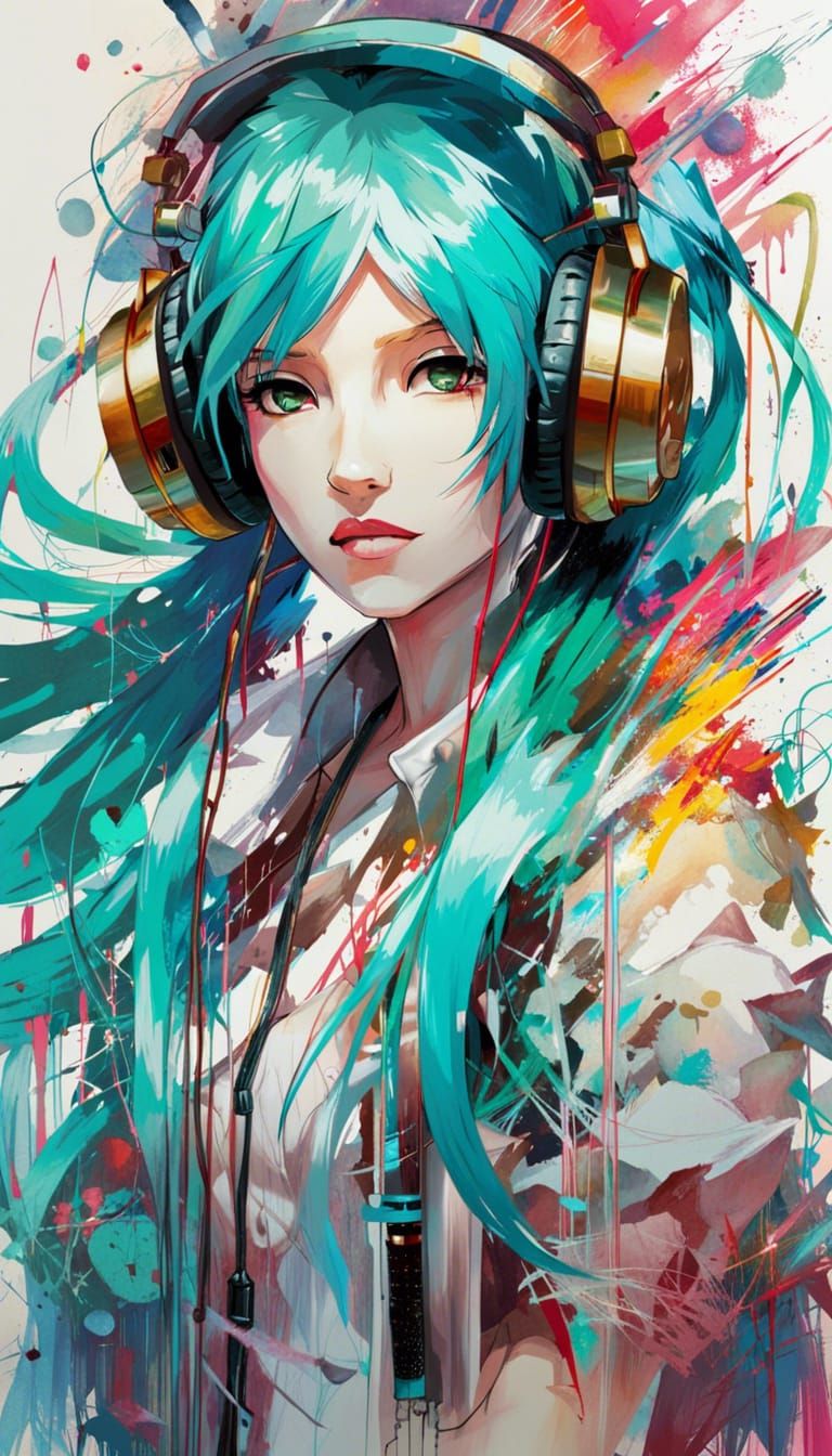 Hatsune Miku Sings: Vivid Concept Art