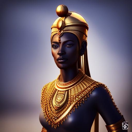 Sekhmet: Egyptian Goddess in African Dress