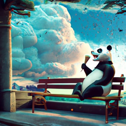 Panda's End-of-World Ice Cream Break