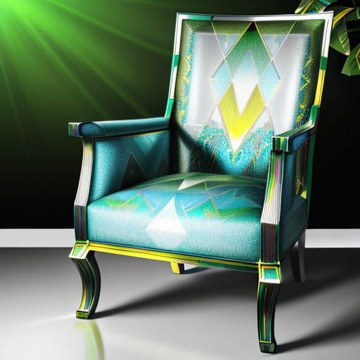 Stunning Modernist Masterpiece with Hyperrealistic Glass Vas...