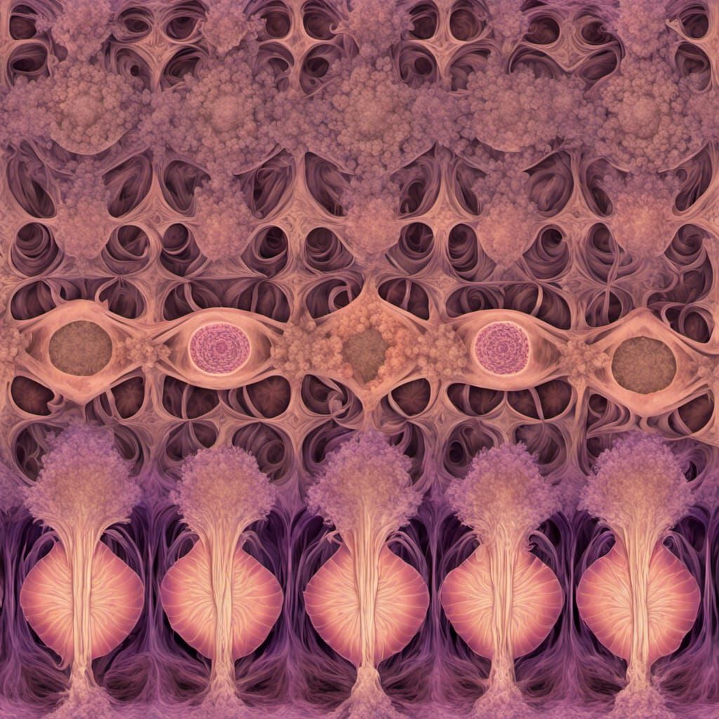 Wizard in Mushroom Paradise: Psychedelic Surrealism