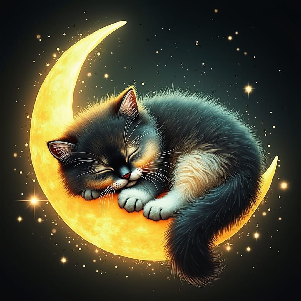 Goodnight🌙 Kitten