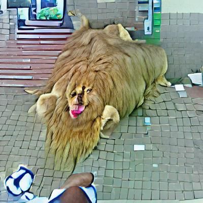 Majestic Lion Portrait: Strength and Beauty