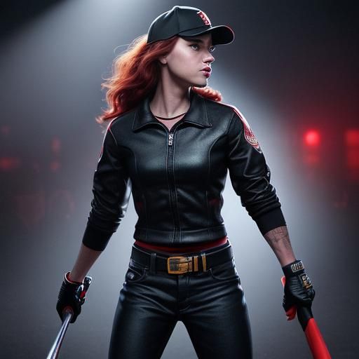 NuYorican Logo with Baseball in Street Art Style