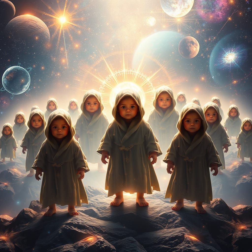 Cosmic Births in Infinite Dimensions