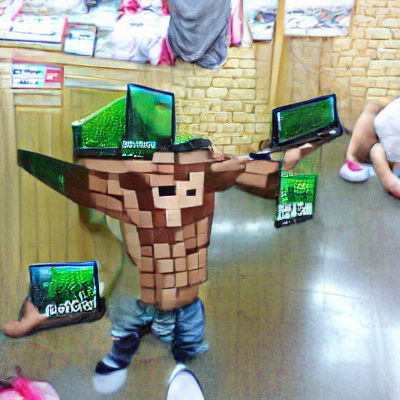 Minecraft Landscape: A Blocky World