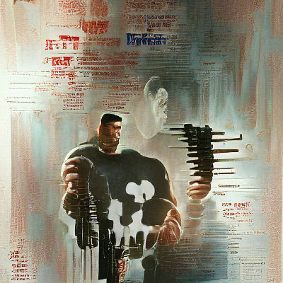 Punisher Vigilante Poster Art