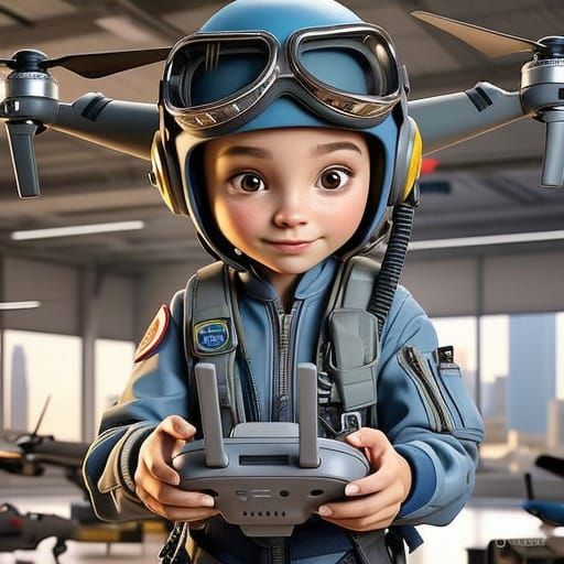 Stuart Little: Miniature US Air Force Pilot in High-Tech Dro...