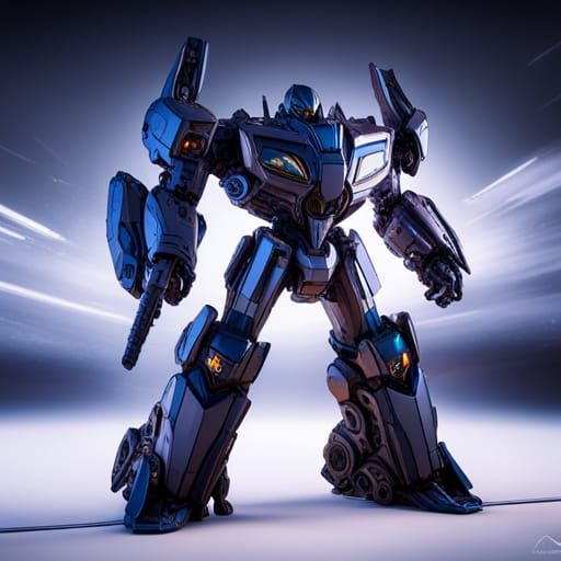 Megatron Transformer Rendered in Unreal Engine 5