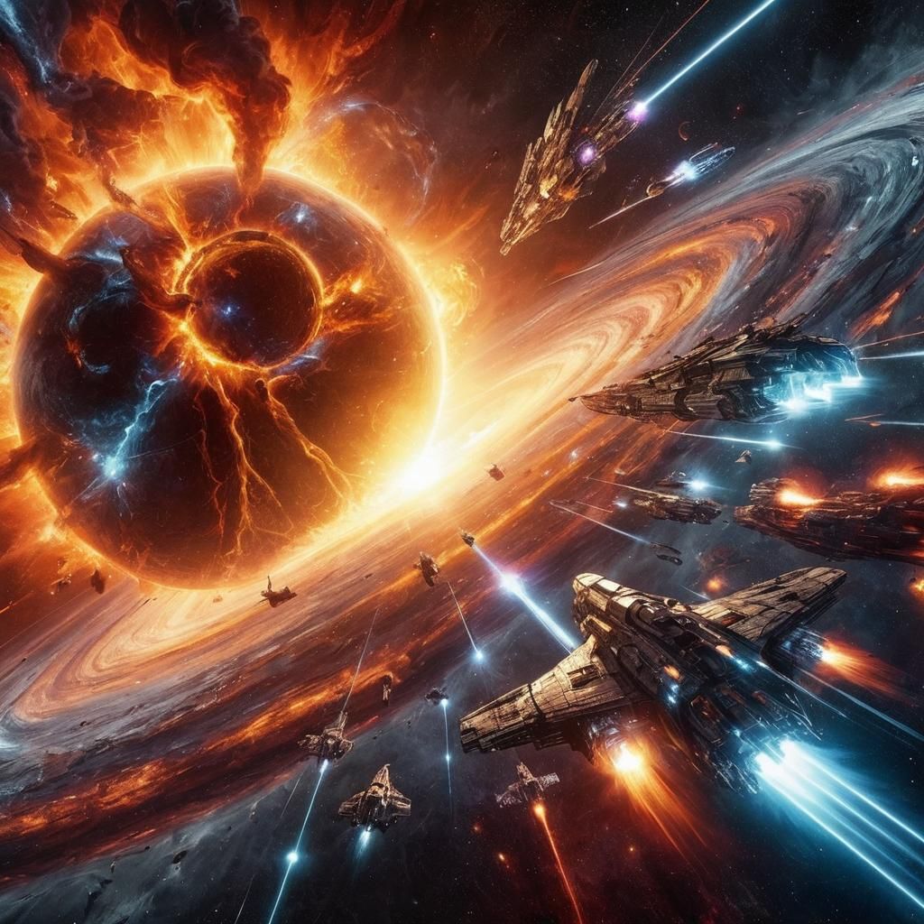 Solar wars I - Battle over a dying star