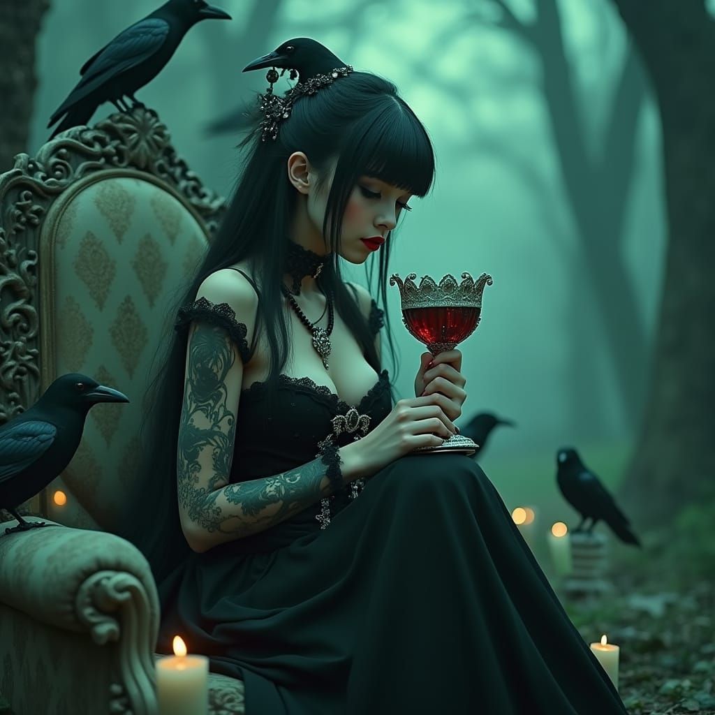 Gothic Lady in Dark, Cinematic Ritual