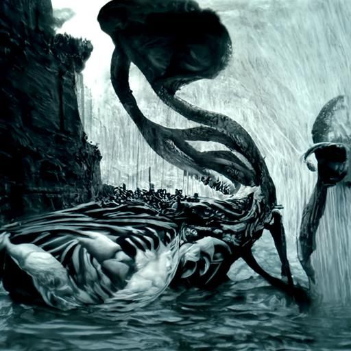 Nautilus Shell in Hyperdetailed Charcoal Drawing Style