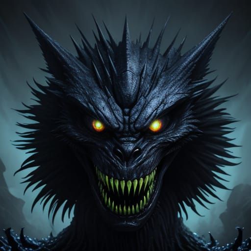 Eerie Sci-Fi Aliens with Glistening Teeth