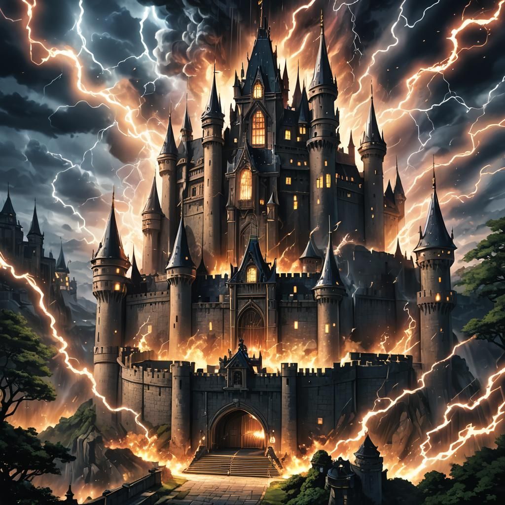 Drakes Occupy Castle: Anime Key Visual