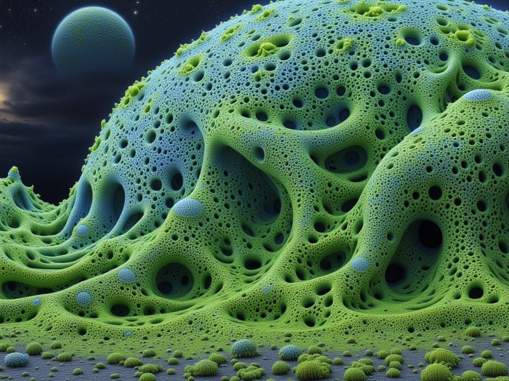 Surreal Landscapes of Planetary Despair