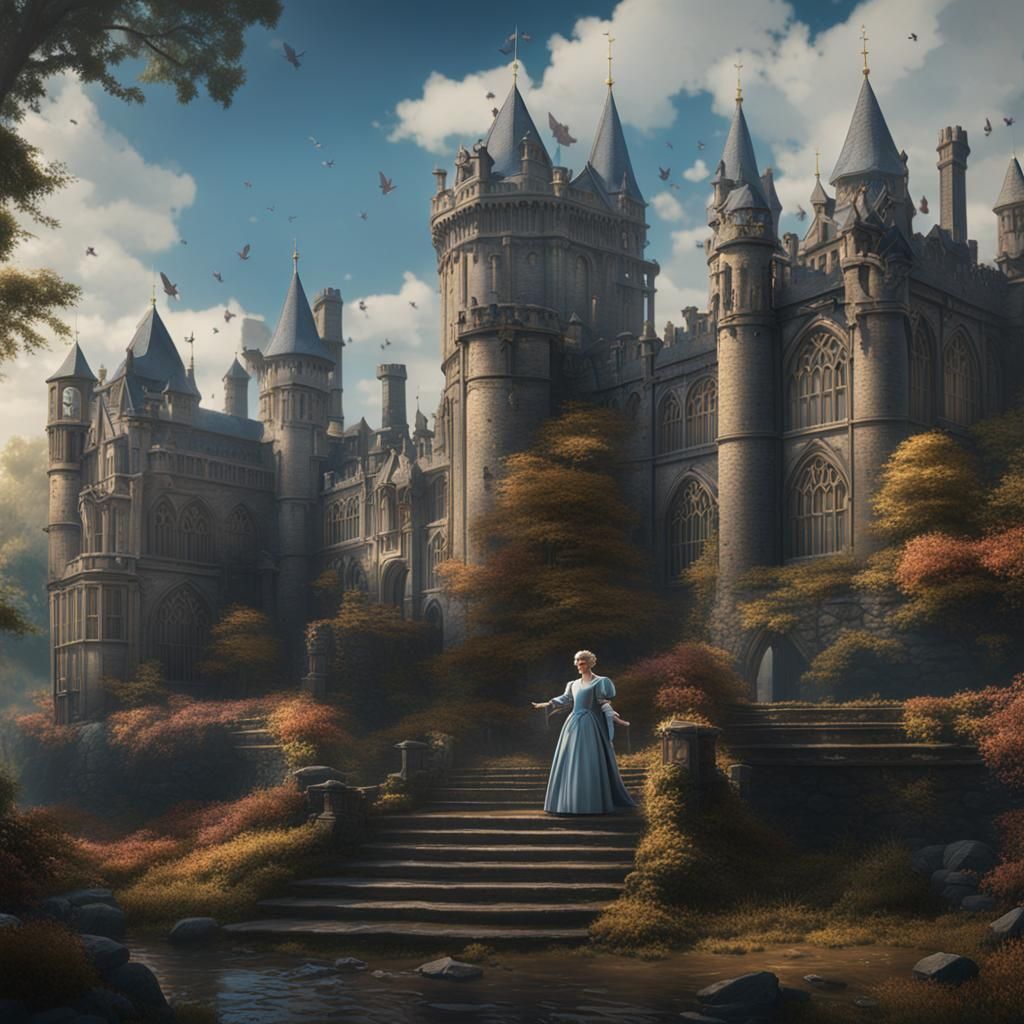 Princess Catherine's Coronation: Fantastical Matte Painting