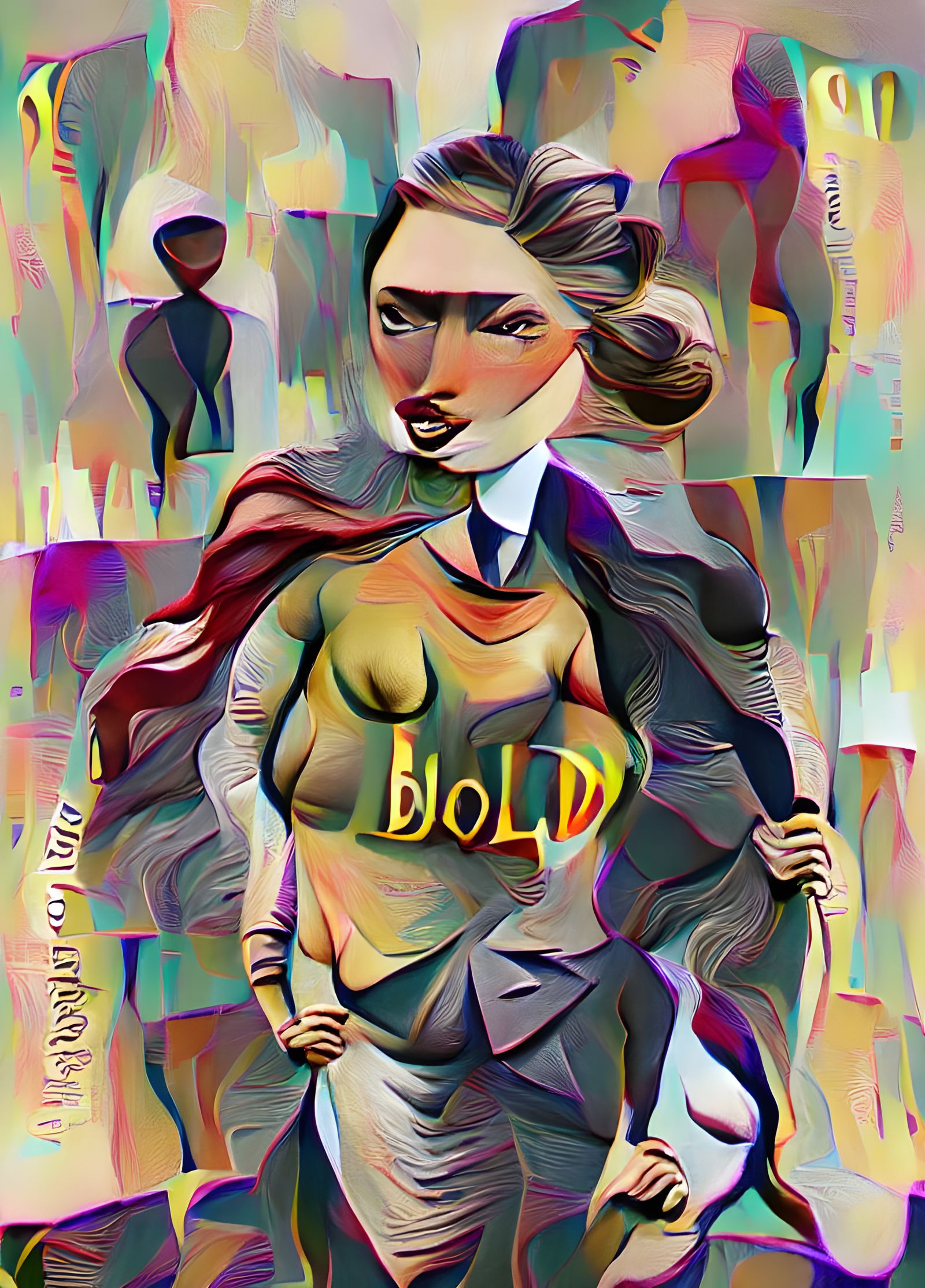 Bold Woman Portrait