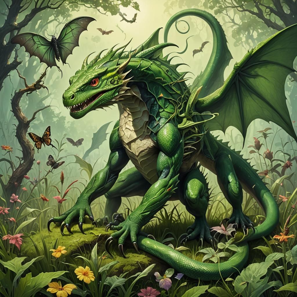 A Dragon In Its Natural Habitat