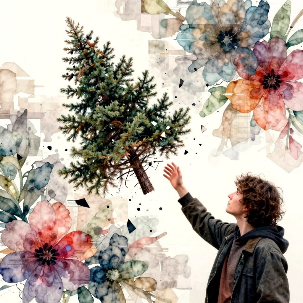 Abstract Character Reaches for Fragmenting Evergreen Tree