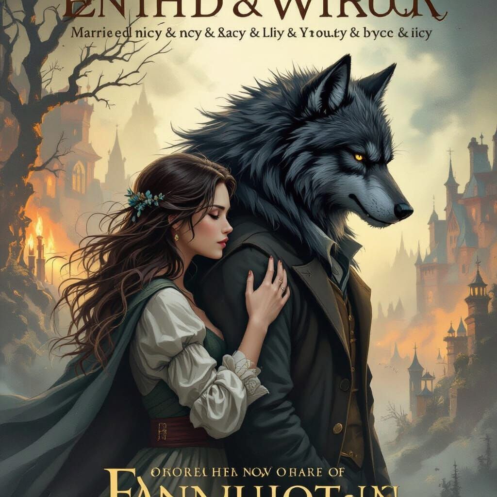 Werewolf Wife's Devotion: Dark Fantasy Book Cover