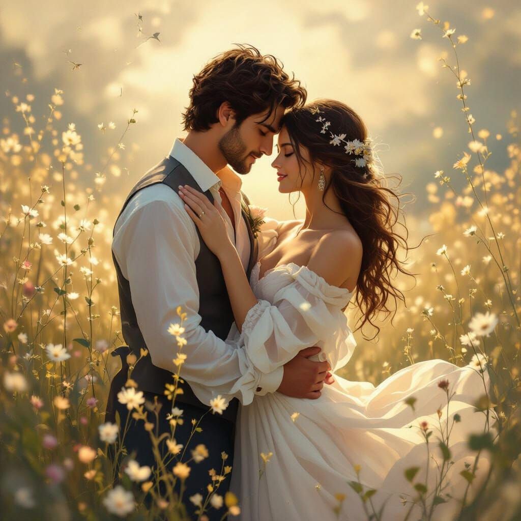 Ethereal Embrace: A Whimsical Dreamscape