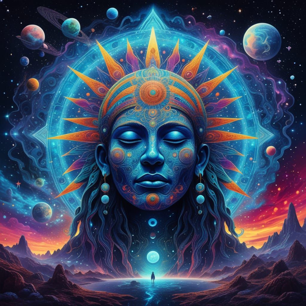 Cosmic Being in a Universe of Symbols