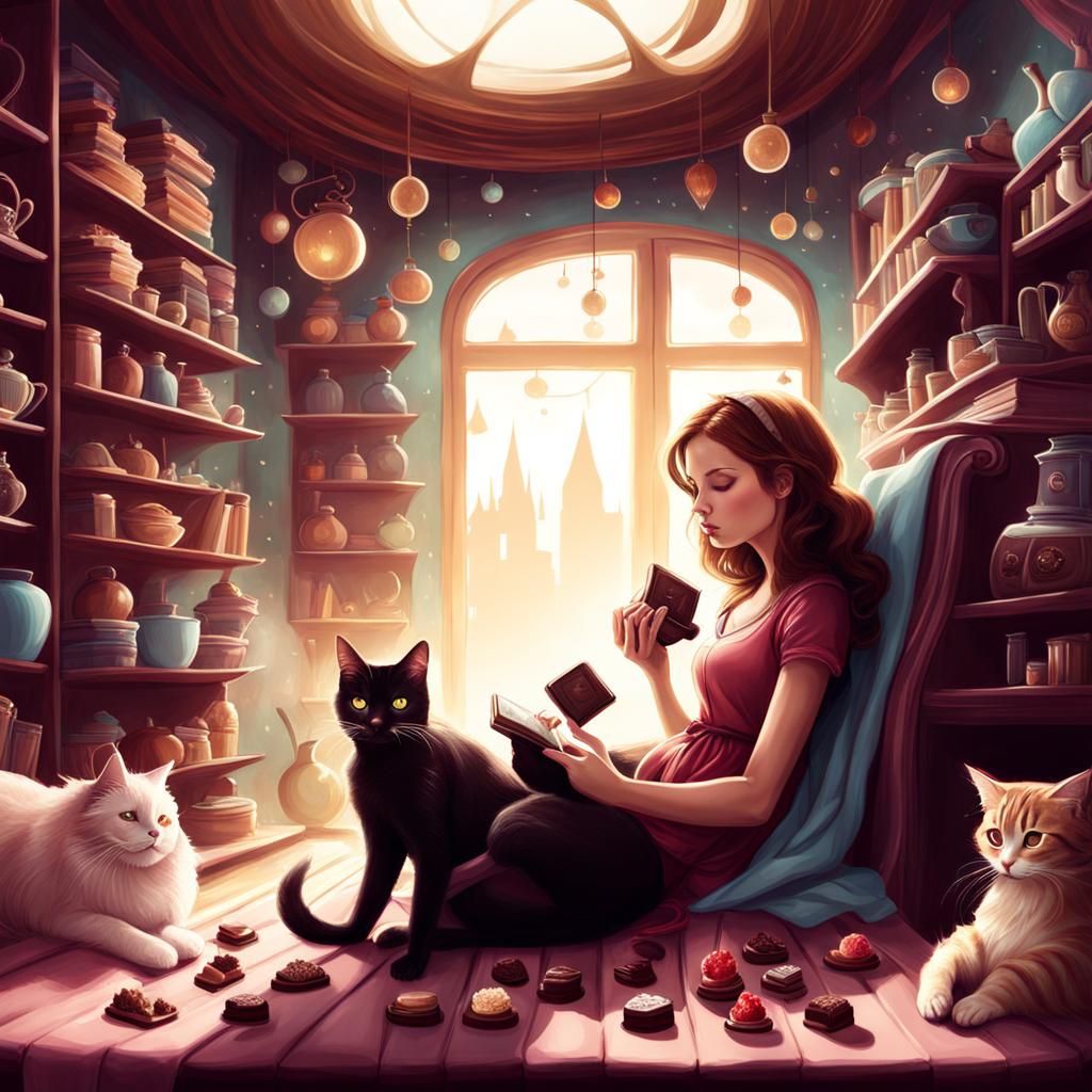 Meg's Surreal Fantasy: Chocolate, Games, and Cats