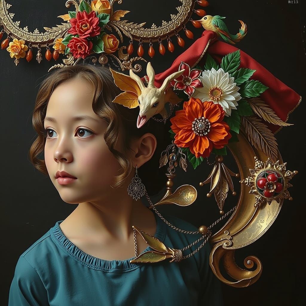 Hyperrealistic Masterpiece of Vivid Colors