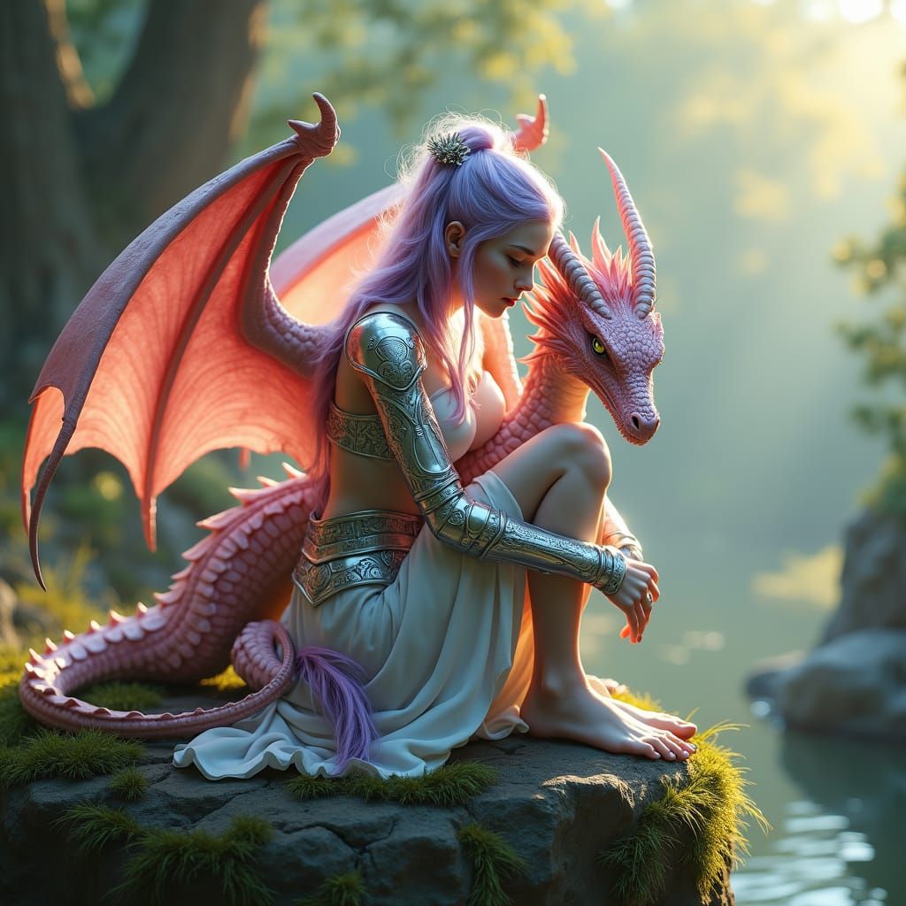 Dragon Rider: Fantasy Art in the Style of Loish